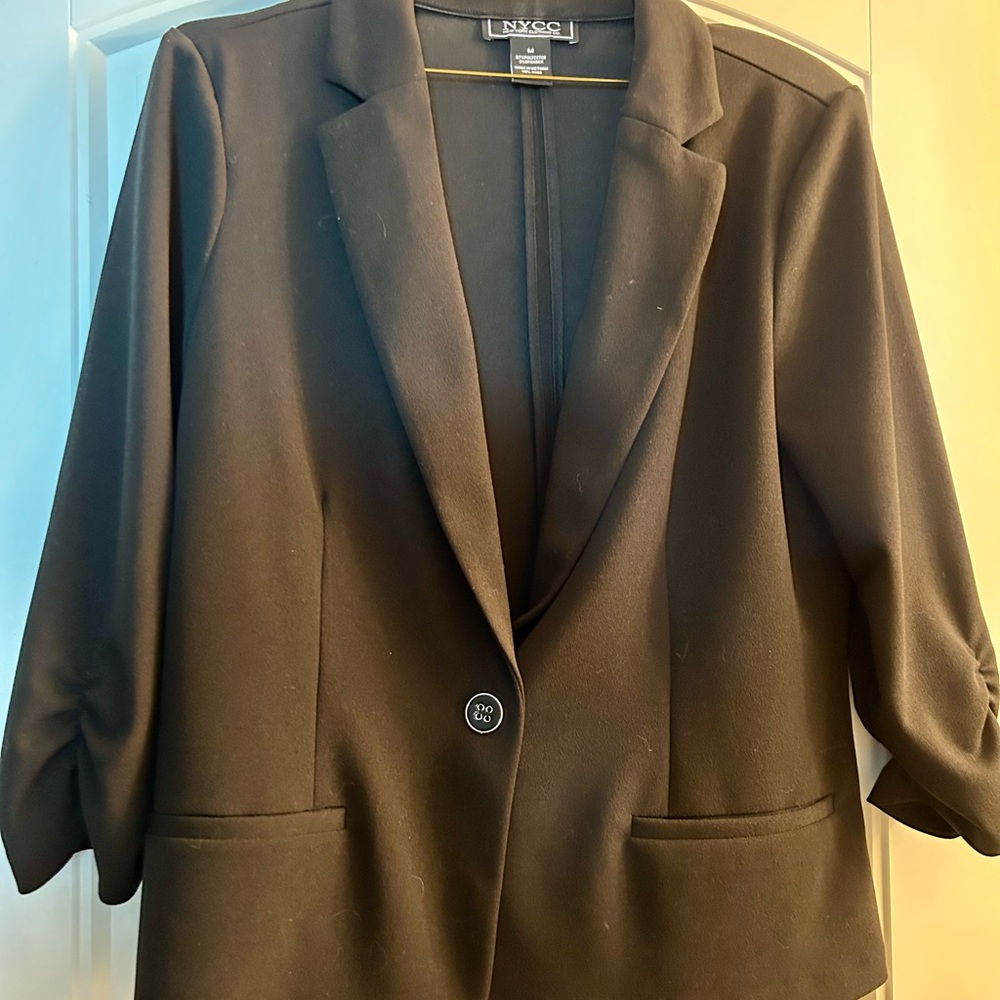 Dressy jacket with button. Size medium.